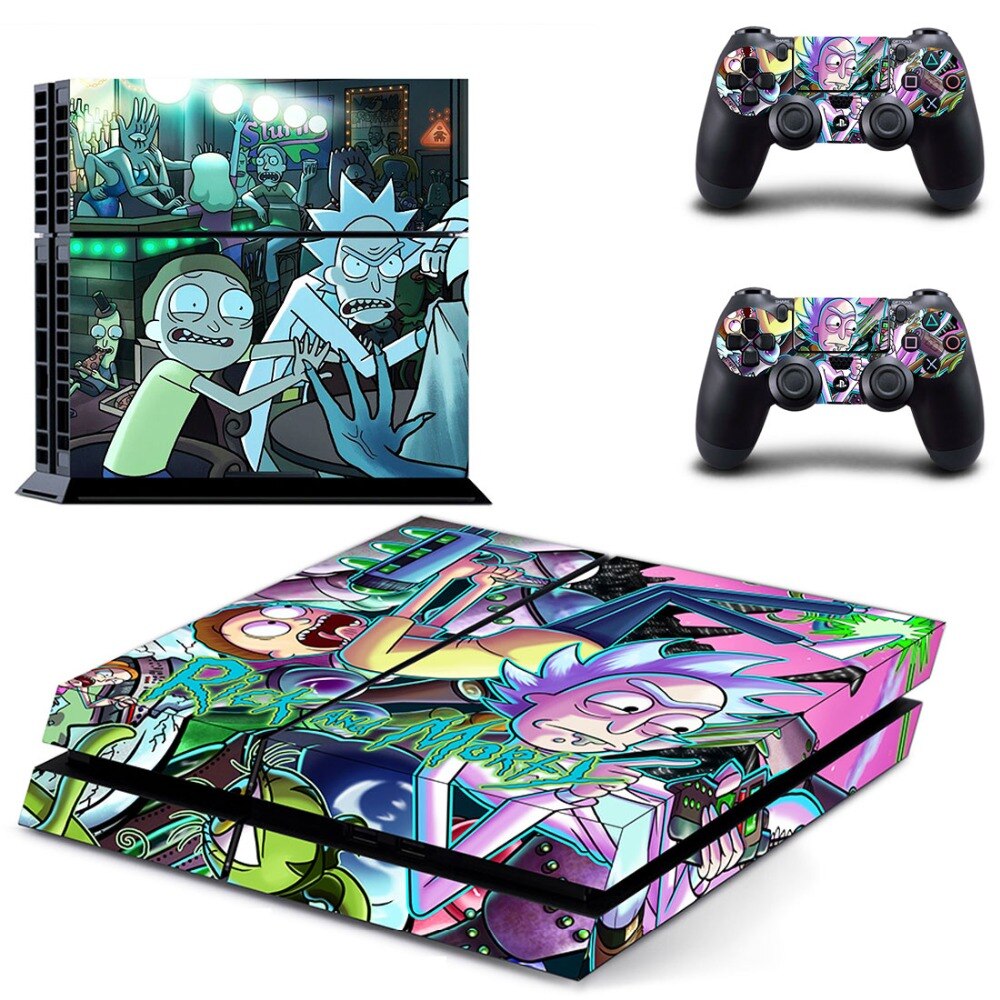 Rick and Morty PS4 Skin Sticker Rick and Morty PS4 Skin Sticker