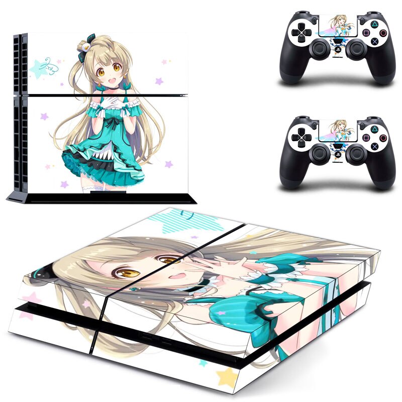Anime Cute Girl Hatsune Miku PS4 Skin Sticker Anime Cute Girl Hatsune Miku PS4 Skin Sticker