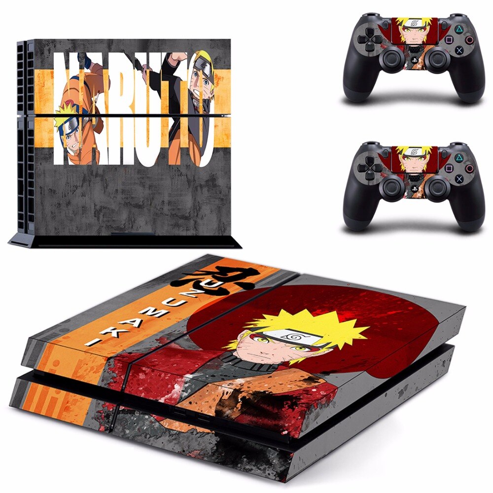 Anime Naruto and Boruto PS4 Skin Sticker Anime Naruto and Boruto PS4 Skin Sticker