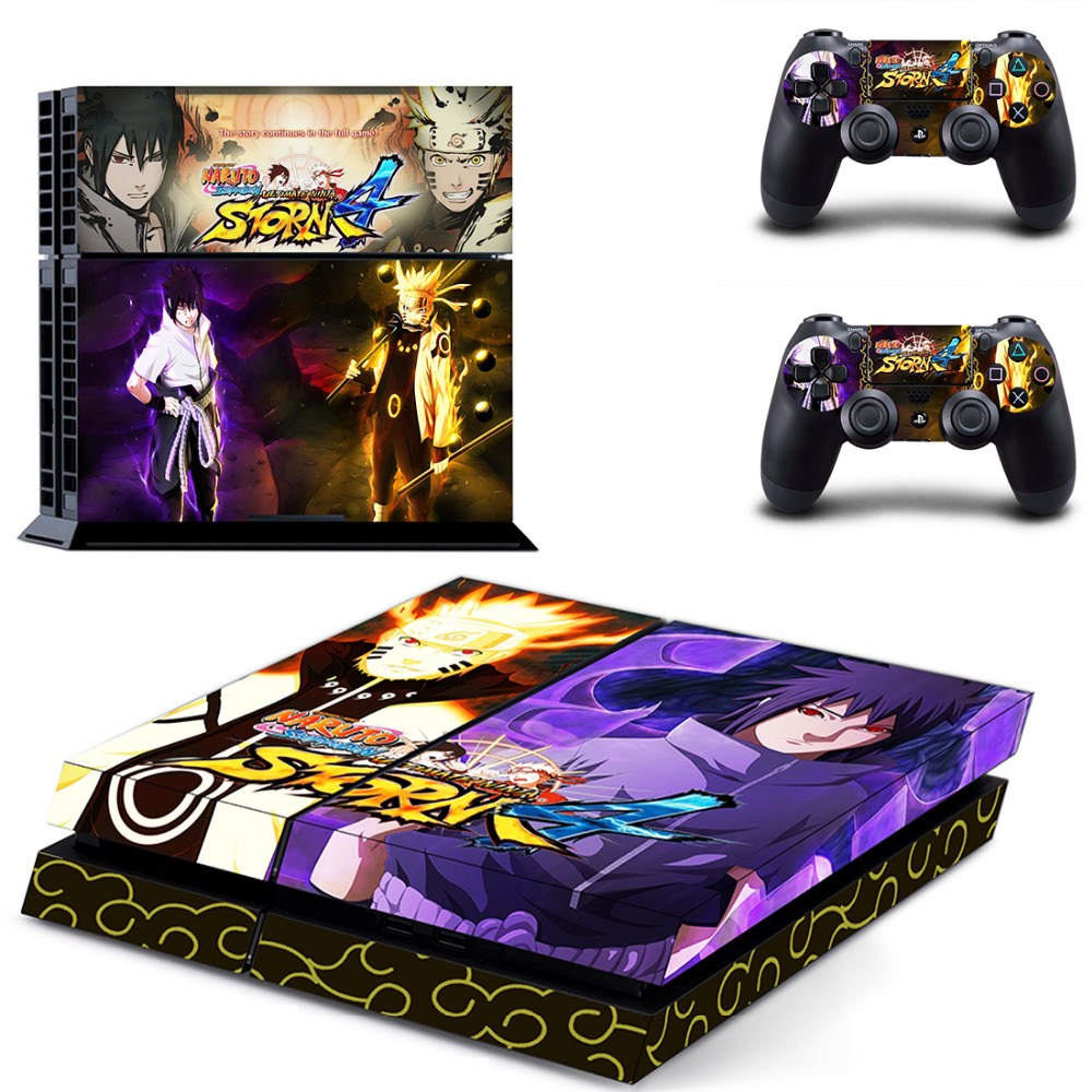 Anime Naruto and Sasuke PS4 Skin Sticker Anime Naruto and Sasuke PS4 Skin Sticker