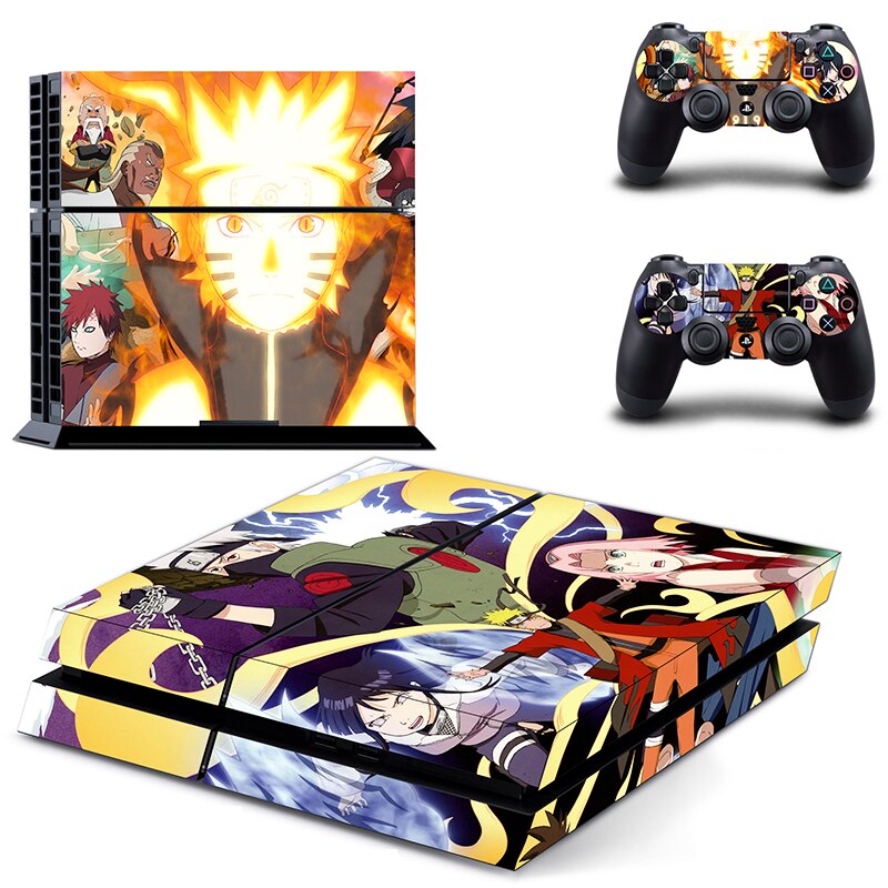 Anime Naruto and Sasuke PS4 Skin Sticker Anime Naruto and Sasuke PS4 Skin Sticker