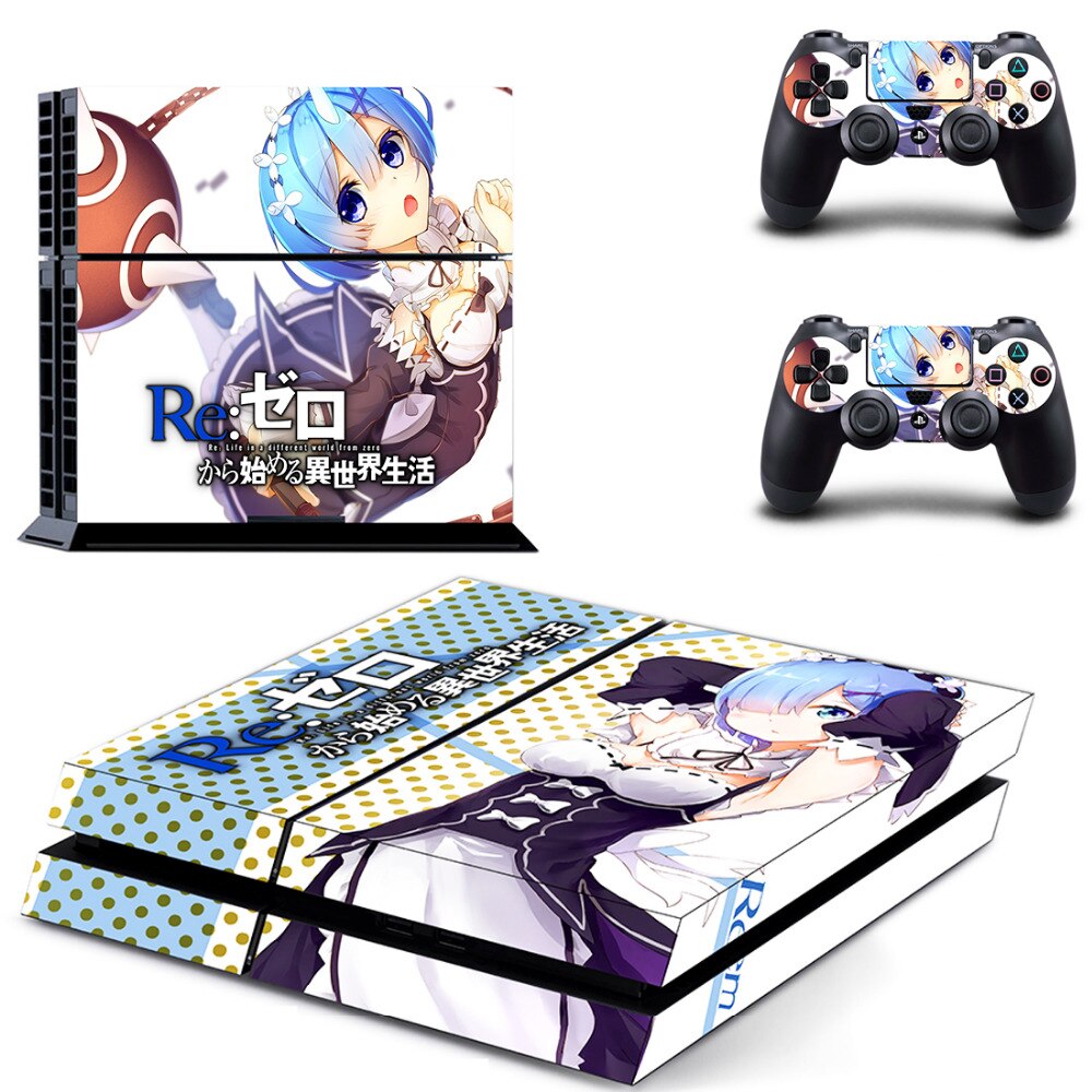 Anime Cute Girl Rem RE: Life in A Different World From Zero PS4 Skin Sticker Anime Cute Girl Rem RE: Life in A Different World From Zero PS4 Skin Sticker