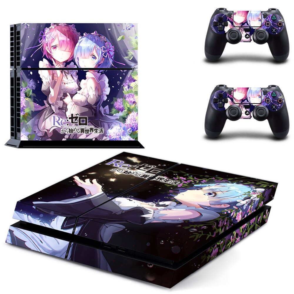 Anime Cute Girl Rem RE: Life in A Different World From Zero PS4 Skin Sticker Anime Cute Girl Rem RE: Life in A Different World From Zero PS4 Skin Sticker