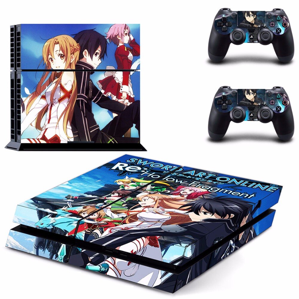 Sword Art Online Hollow Fragment PS4 Skin Sticker Sword Art Online Hollow Fragment PS4 Skin Sticker
