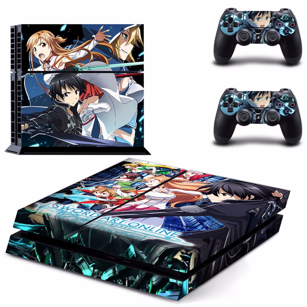 Sword Art Online Hollow Fragment PS4 Skin Sticker Sword Art Online Hollow Fragment PS4 Skin Sticker
