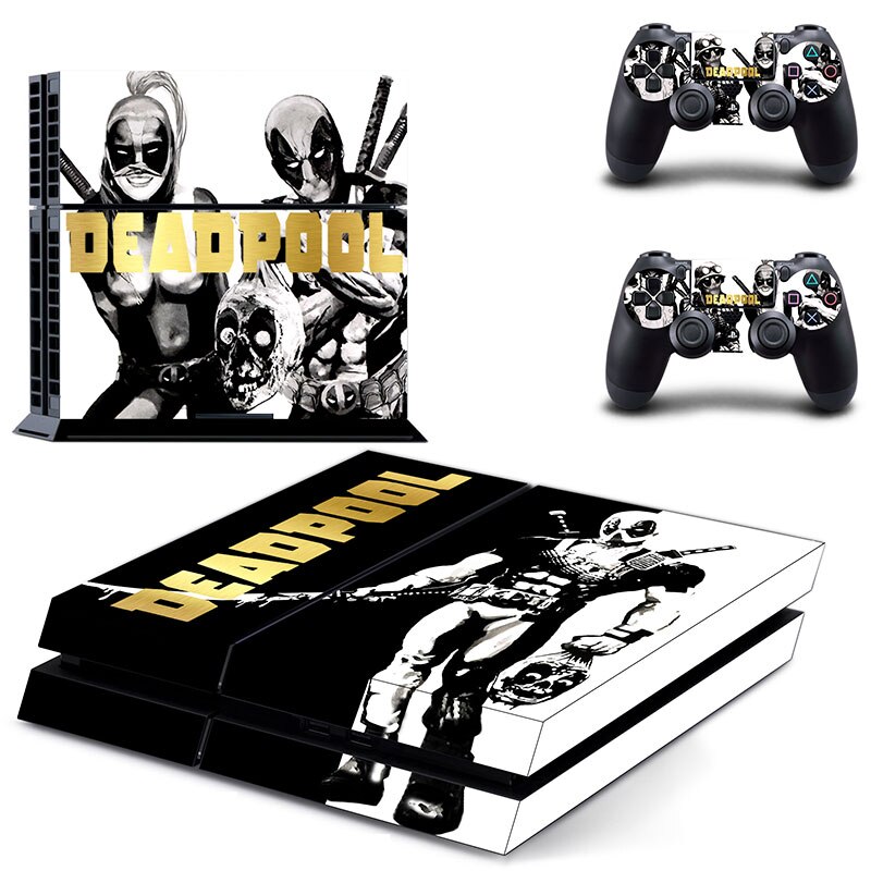 New Deadpool PS4 Skin Sticker New Deadpool PS4 Skin Sticker