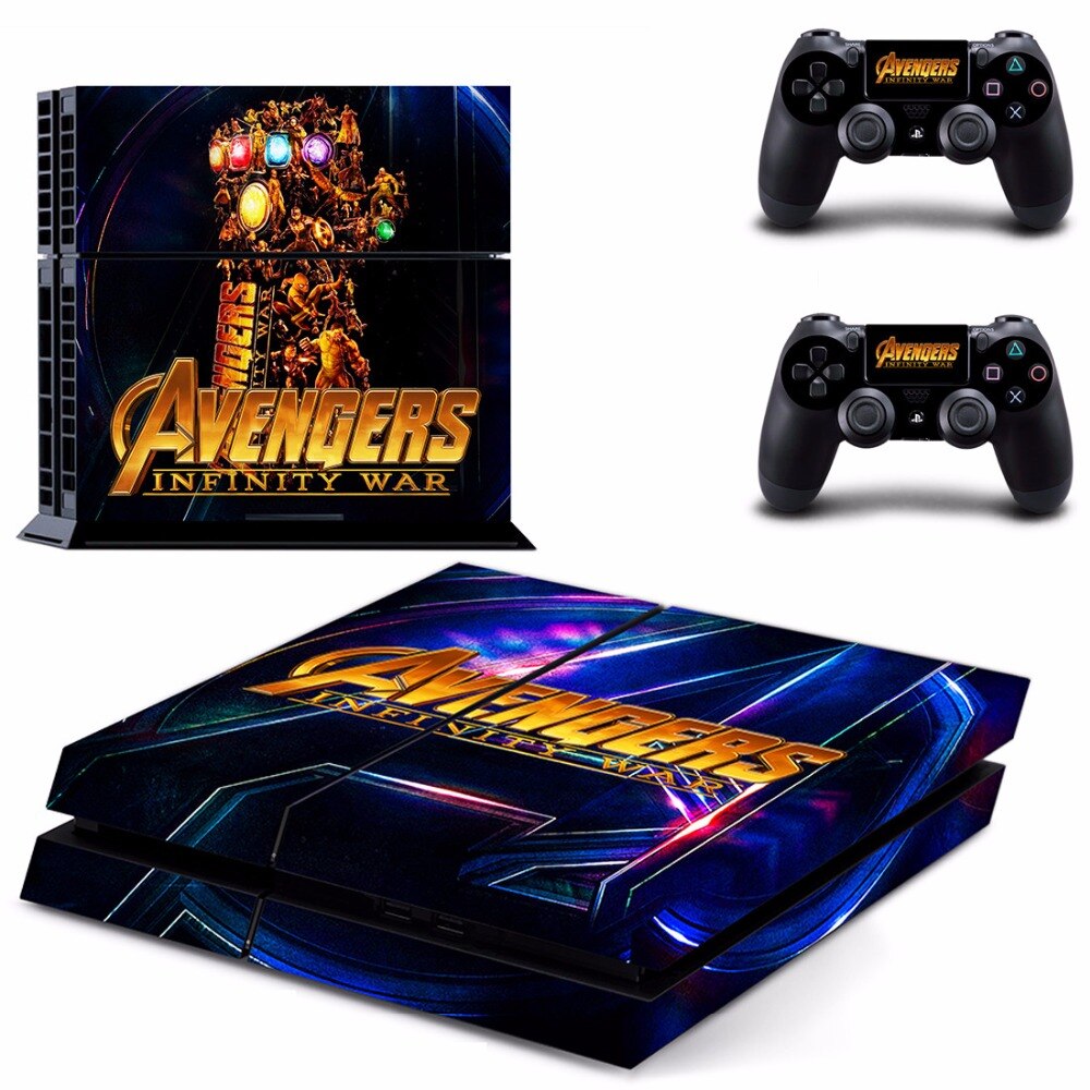 The Avengers Infinity War PS4 Skin Sticker The Avengers Infinity War PS4 Skin Sticker