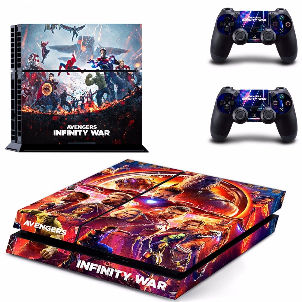 The Avengers Infinity War PS4 Skin Sticker The Avengers Infinity War PS4 Skin Sticker