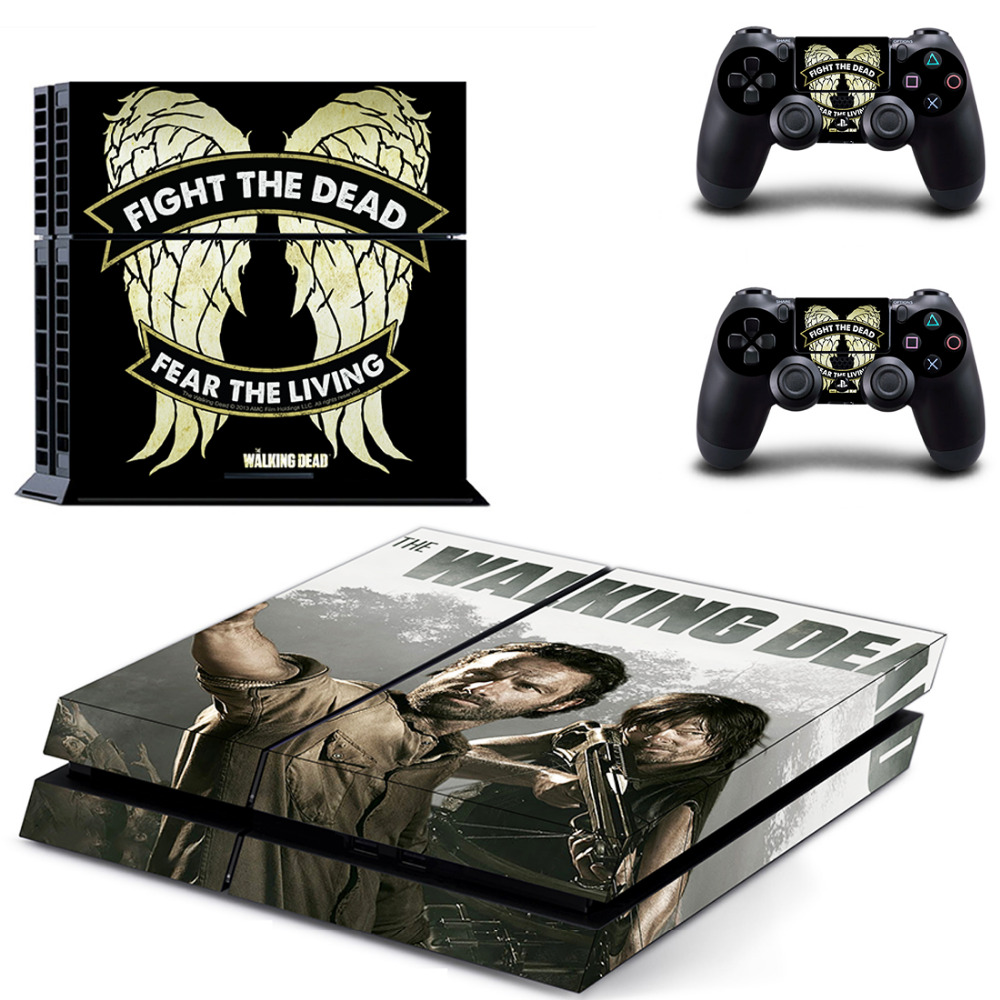 The Walking Dead PS4 Skin Sticker The Walking Dead PS4 Skin Sticker