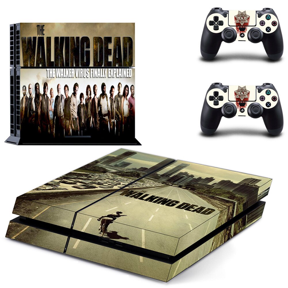 The Walking Dead PS4 Skin Sticker The Walking Dead PS4 Skin Sticker