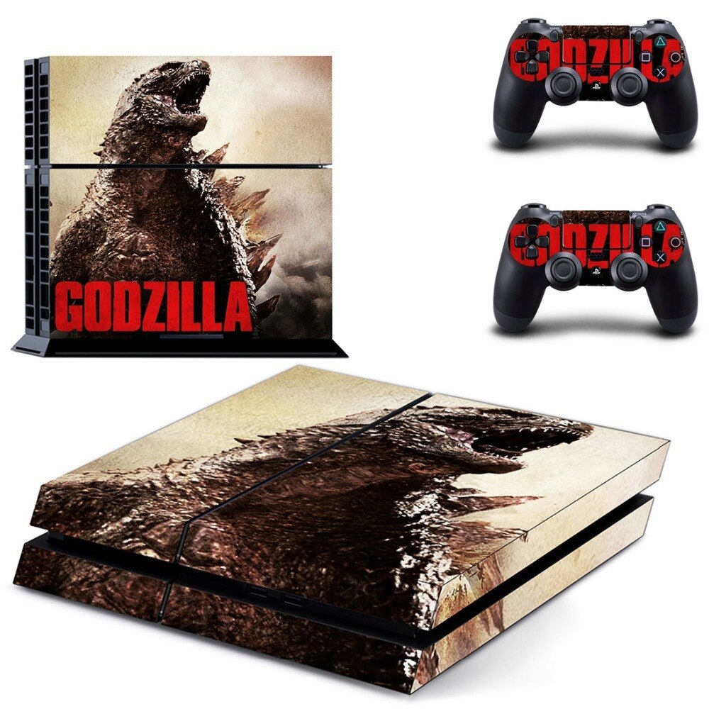 Film Godzilla PS4 Skin Sticker Film Godzilla PS4 Skin Sticker