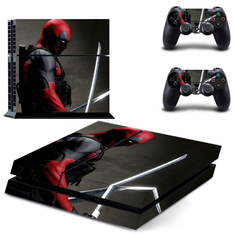 Deadpool PS4 Skin Sticker Deadpool PS4 Skin Sticker