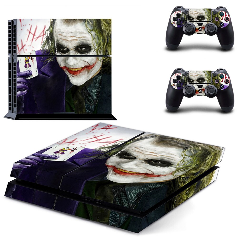 Suicide Squad Harley Quinn Joker PS4 Skin Sticker Suicide Squad Harley Quinn Joker PS4 Skin Sticker
