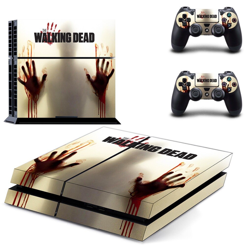 PS4 Skin Sticker - Film The Walking Dead PS4 Skin Sticker - Film The Walking Dead