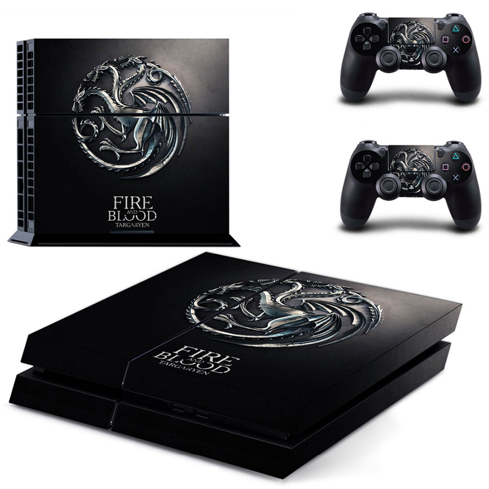 Game of Thrones Winter is Coming PS4 Skin Sticker Game of Thrones Winter is Coming PS4 Skin Sticker