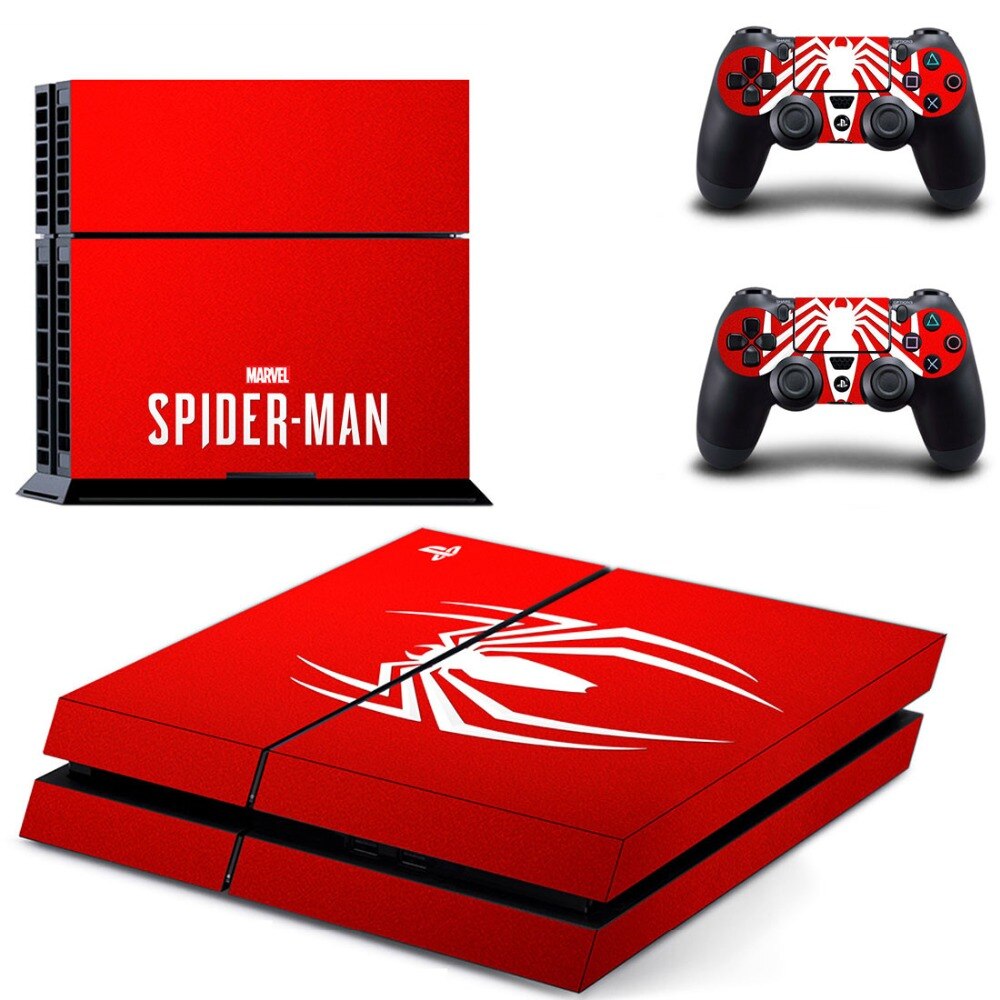 Spiderman VS Venom PS4 Skin Sticker Spiderman VS Venom PS4 Skin Sticker