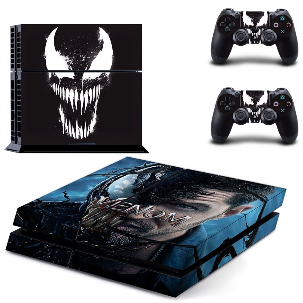 Spiderman VS Venom PS4 Skin Sticker Spiderman VS Venom PS4 Skin Sticker