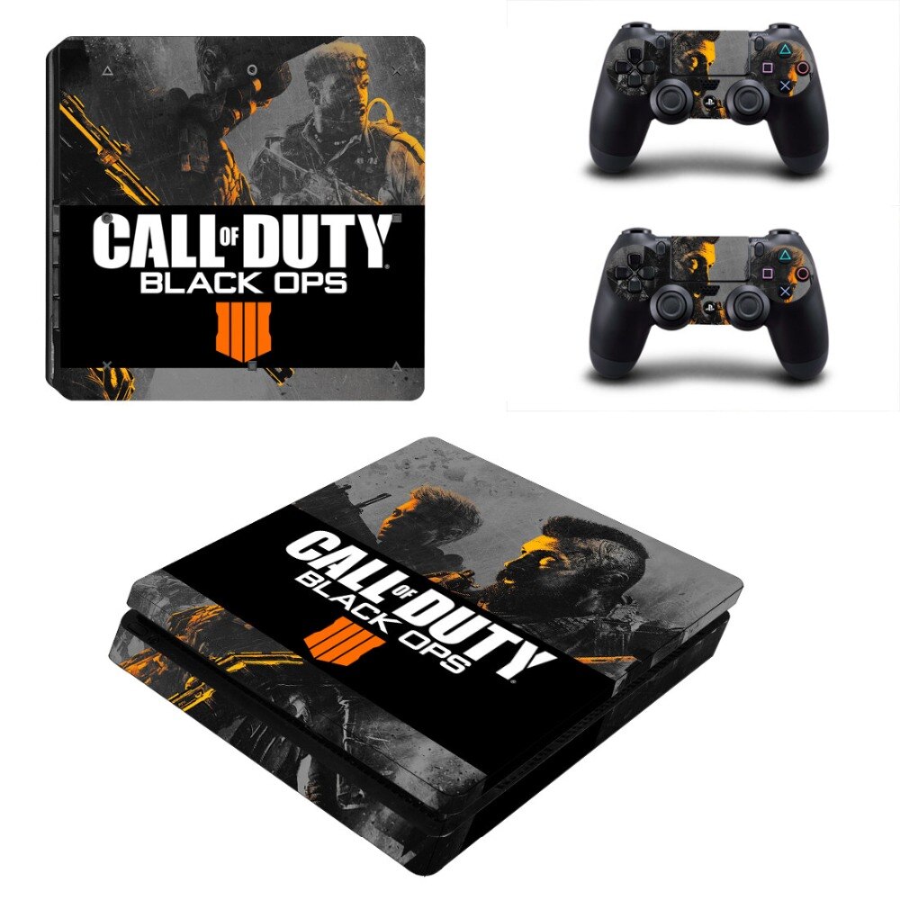 COD Call of Duty Black OPS 4 Decal PS4 Slim Skin Sticker COD Call of Duty Black OPS 4 Decal PS4 Slim Skin Sticker