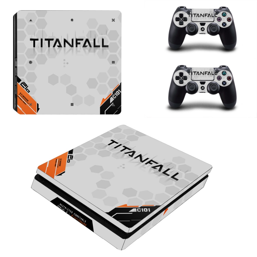 Titanfall 2 Decal PS4 Slim Skin Sticker Vinyl Titanfall 2 Decal PS4 Slim Skin Sticker Vinyl