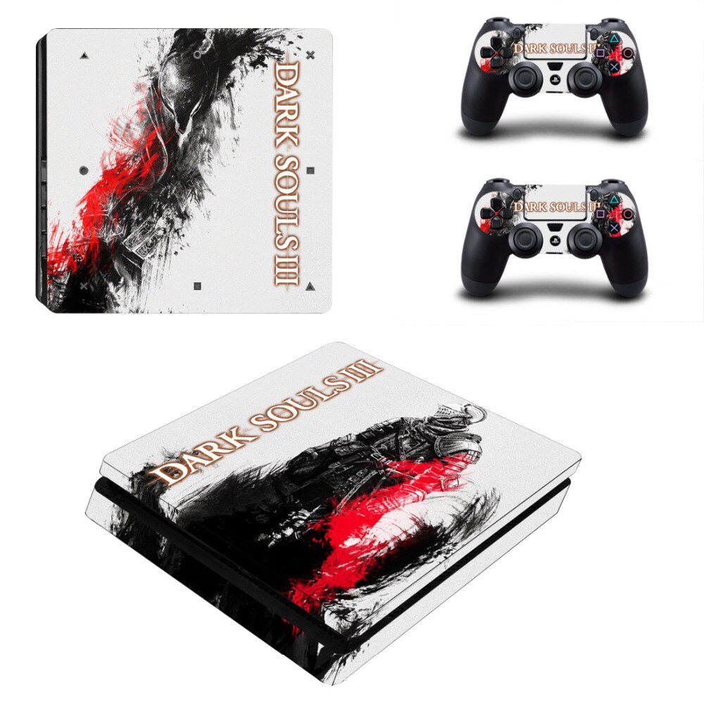 Dark Souls III Decal PS4 Slim Skin Sticker Dark Souls III Decal PS4 Slim Skin Sticker