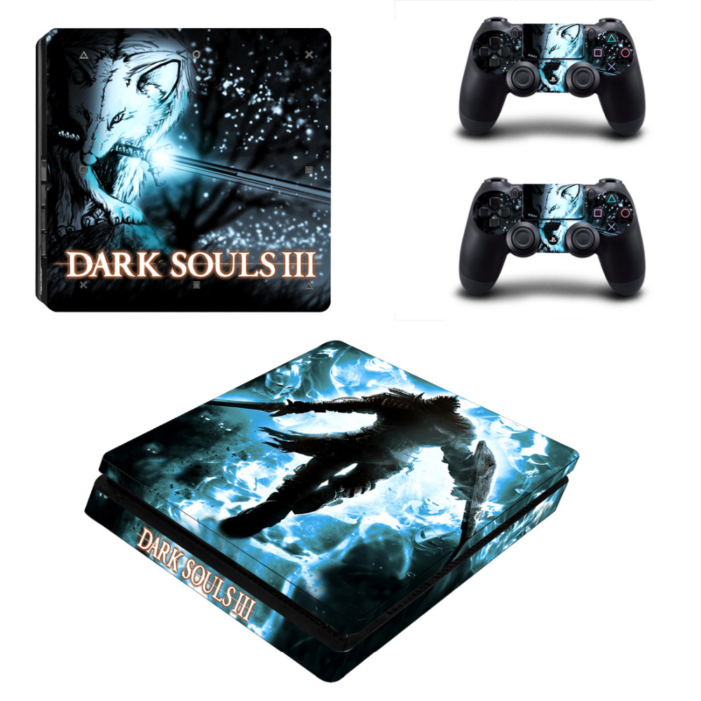 Dark Souls III Decal PS4 Slim Skin Sticker Dark Souls III Decal PS4 Slim Skin Sticker