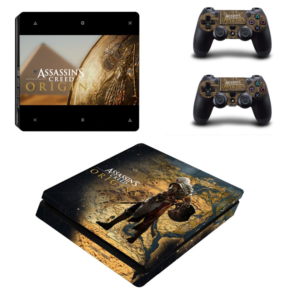 Assassin's Creed Origins PS4 Slim Skin Sticker Decal Assassin's Creed Origins PS4 Slim Skin Sticker Decal