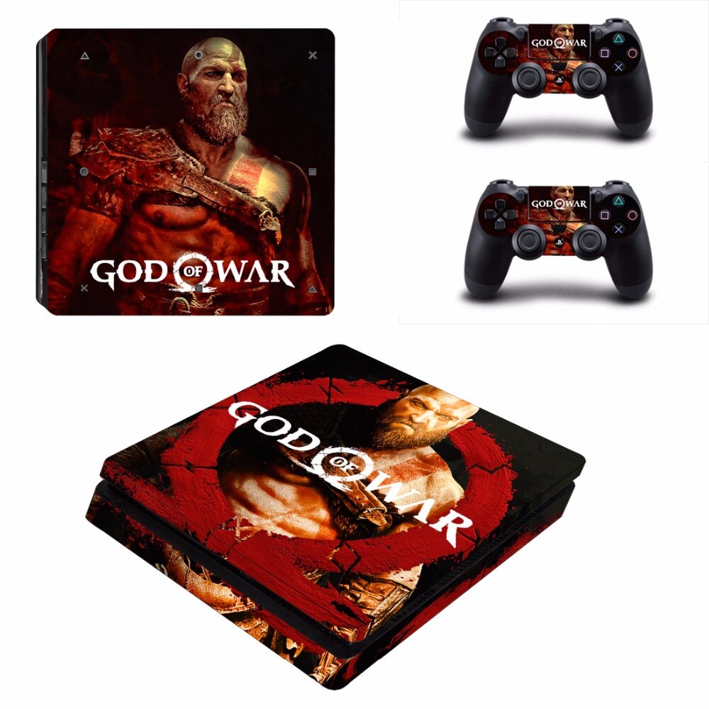 Game God of War 4 PS4 Slim Skin Sticker Game God of War 4 PS4 Slim Skin Sticker