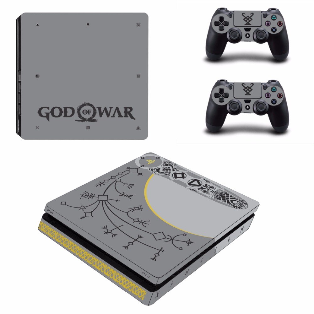 Game God of War 4 PS4 Slim Skin Sticker Game God of War 4 PS4 Slim Skin Sticker