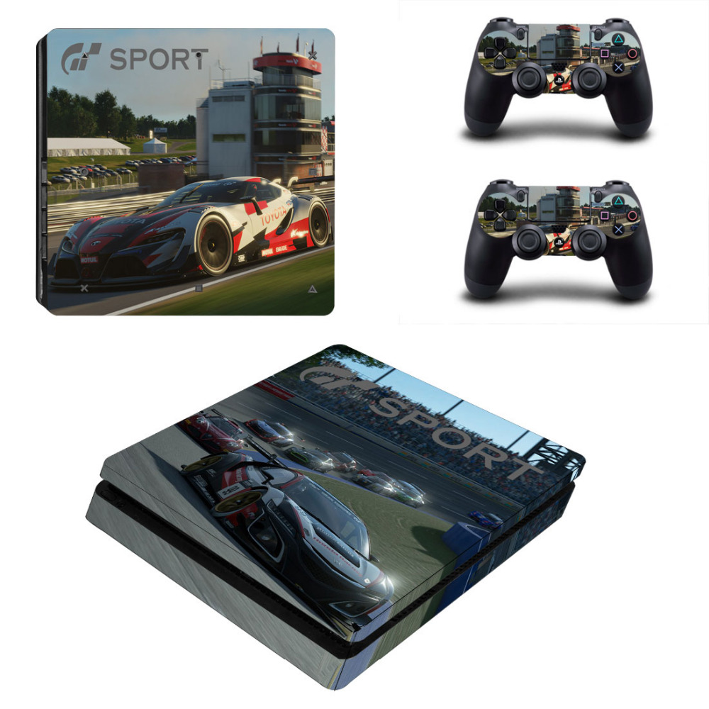 Gran Turismo Sport & GT Sport PS4 Slim Skin Sticker Gran Turismo Sport & GT Sport PS4 Slim Skin Sticker