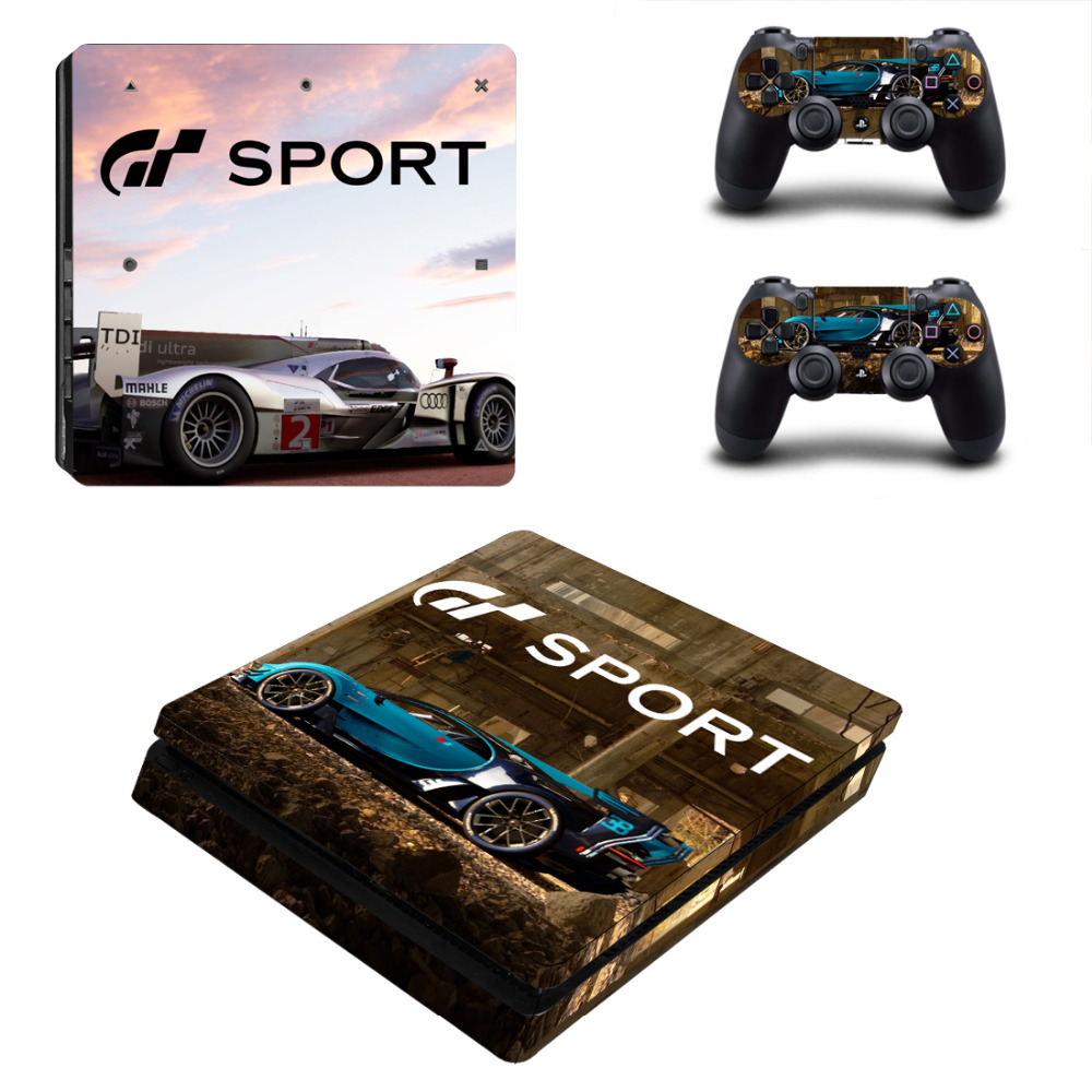 Gran Turismo Sport & GT Sport PS4 Slim Skin Sticker Gran Turismo Sport & GT Sport PS4 Slim Skin Sticker