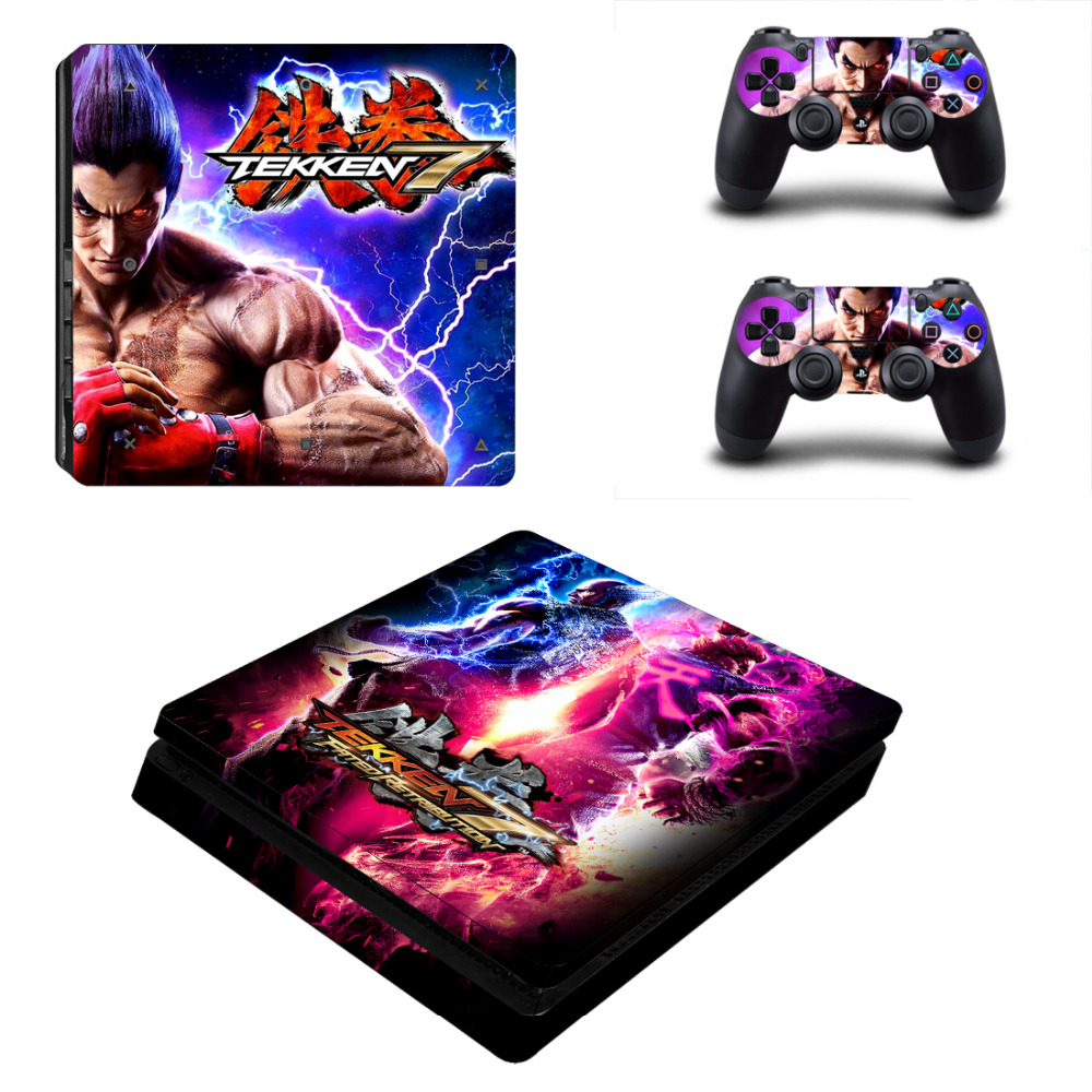 Game Tekken 7 Decal PS4 Slim Skin Sticker Game Tekken 7 Decal PS4 Slim Skin Sticker