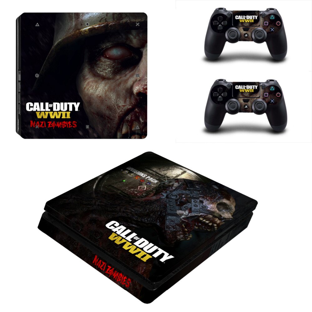 Call of Duty WWII PS4 Slim Skin Sticker Call of Duty WWII PS4 Slim Skin Sticker