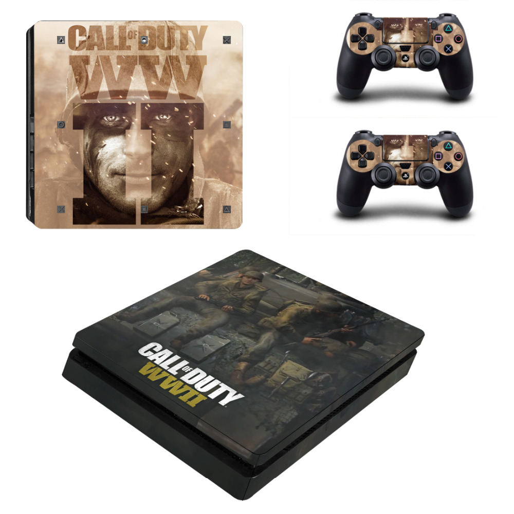 Call of Duty WWII PS4 Slim Skin Sticker Call of Duty WWII PS4 Slim Skin Sticker