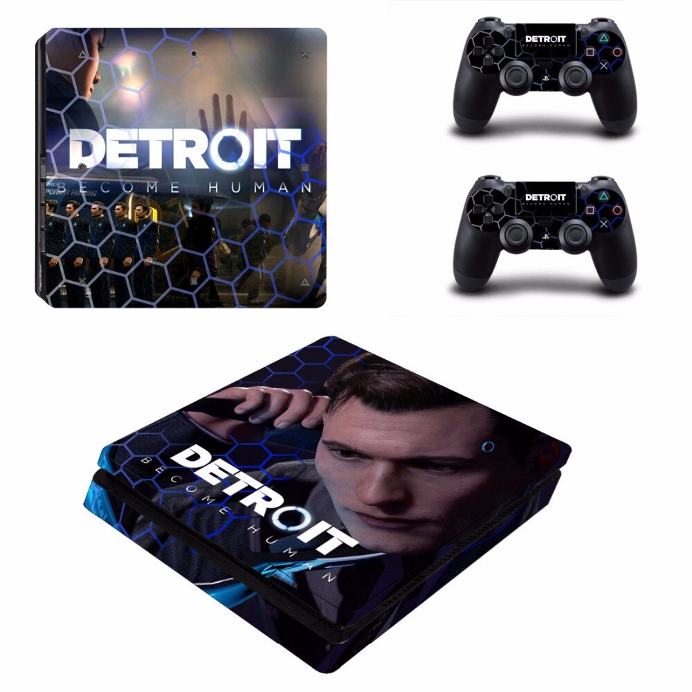 Game Detroit Become Human PS4 Slim Skin Sticker Game Detroit Become Human PS4 Slim Skin Sticker