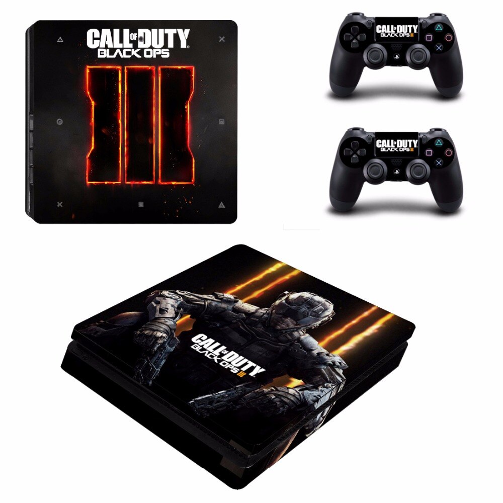 Call of Duty Black OPS III PS4 Slim Skin Sticker Call of Duty Black OPS III PS4 Slim Skin Sticker