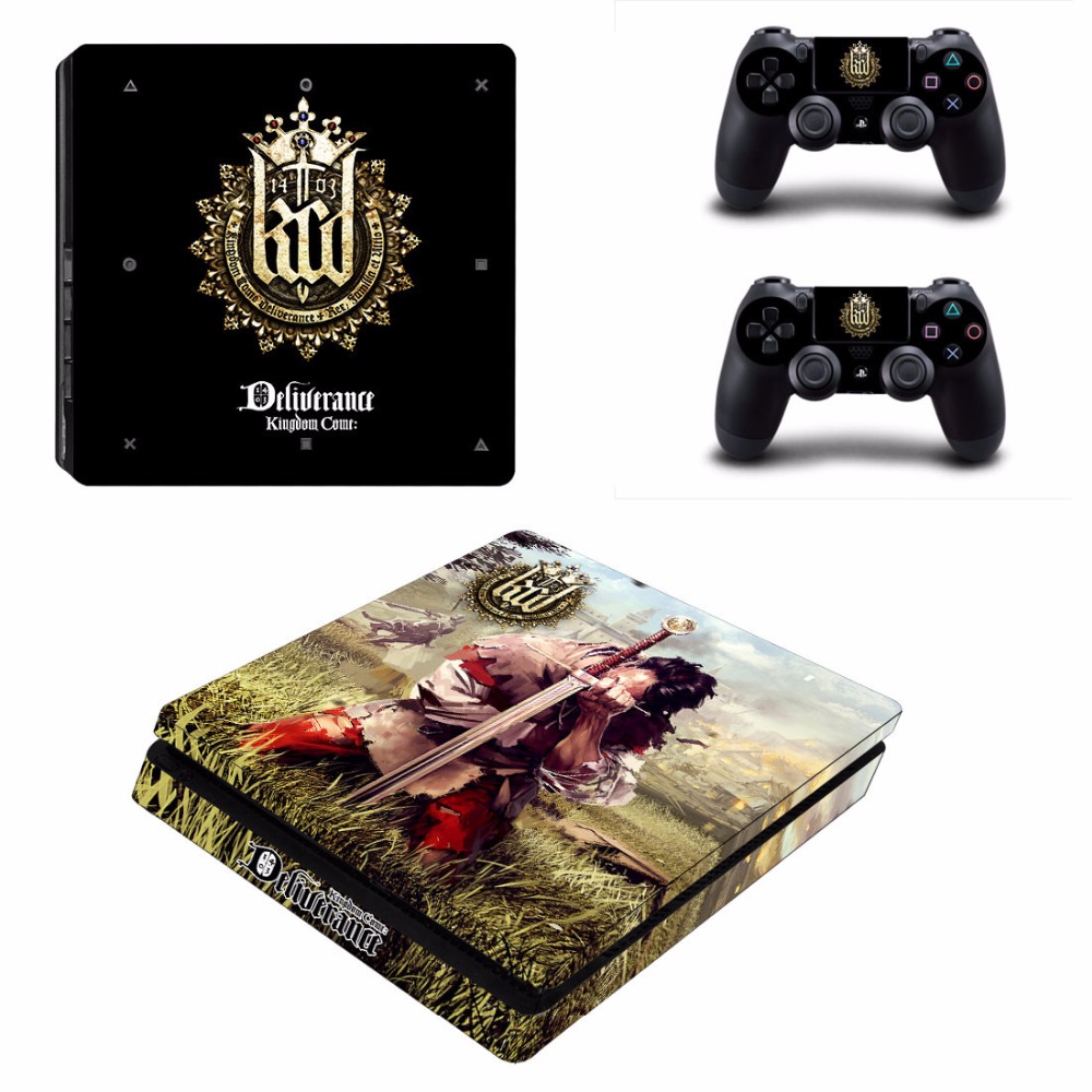 Game Kingdom Come Deliverance PS4 Slim Skin Sticker Game Kingdom Come Deliverance PS4 Slim Skin Sticker