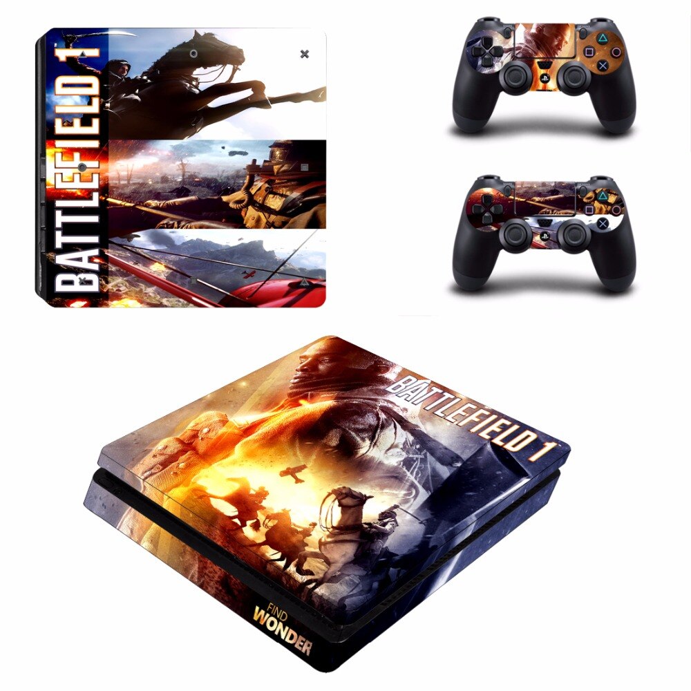 Game Battlefield 1 PS4 Slim Skin Sticker Game Battlefield 1 PS4 Slim Skin Sticker