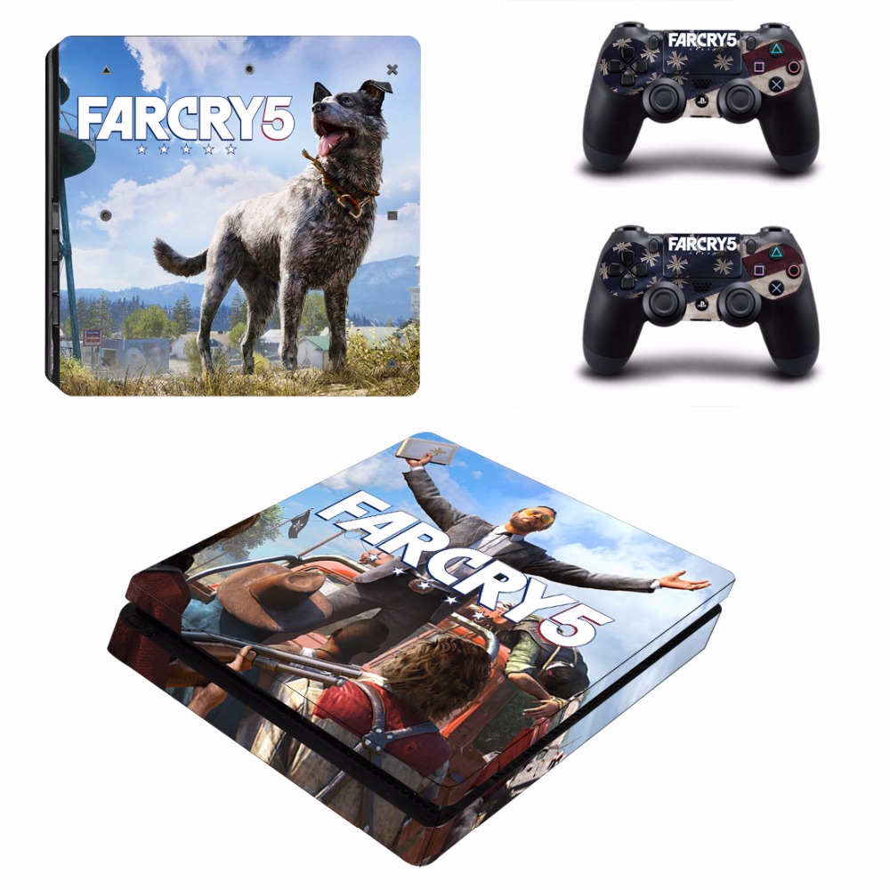 Game Far Cry 5 PS4 Slim Skin Sticker Vinyl Game Far Cry 5 PS4 Slim Skin Sticker Vinyl