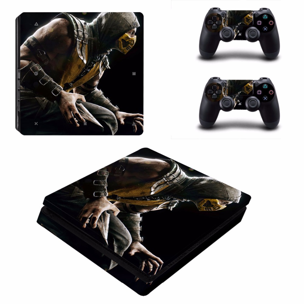 Game Mortal Kombat PS4 Slim Skin Sticker Game Mortal Kombat PS4 Slim Skin Sticker