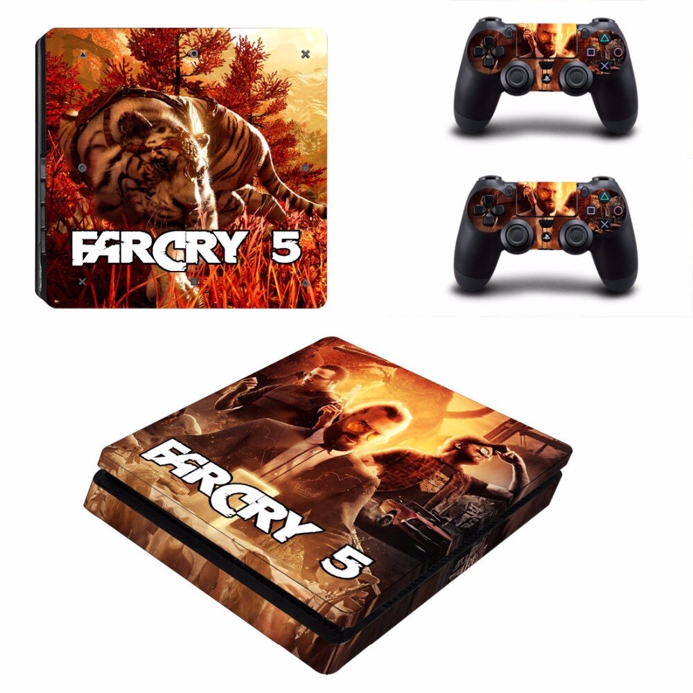 Game Far Cry 5 Farcry PS4 Slim Skin Sticker Vinyl Game Far Cry 5 Farcry PS4 Slim Skin Sticker Vinyl