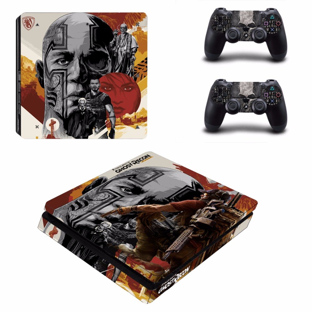Ghost Recon Wildland PS4 Slim Skin Sticker Vinyl Ghost Recon Wildland PS4 Slim Skin Sticker Vinyl