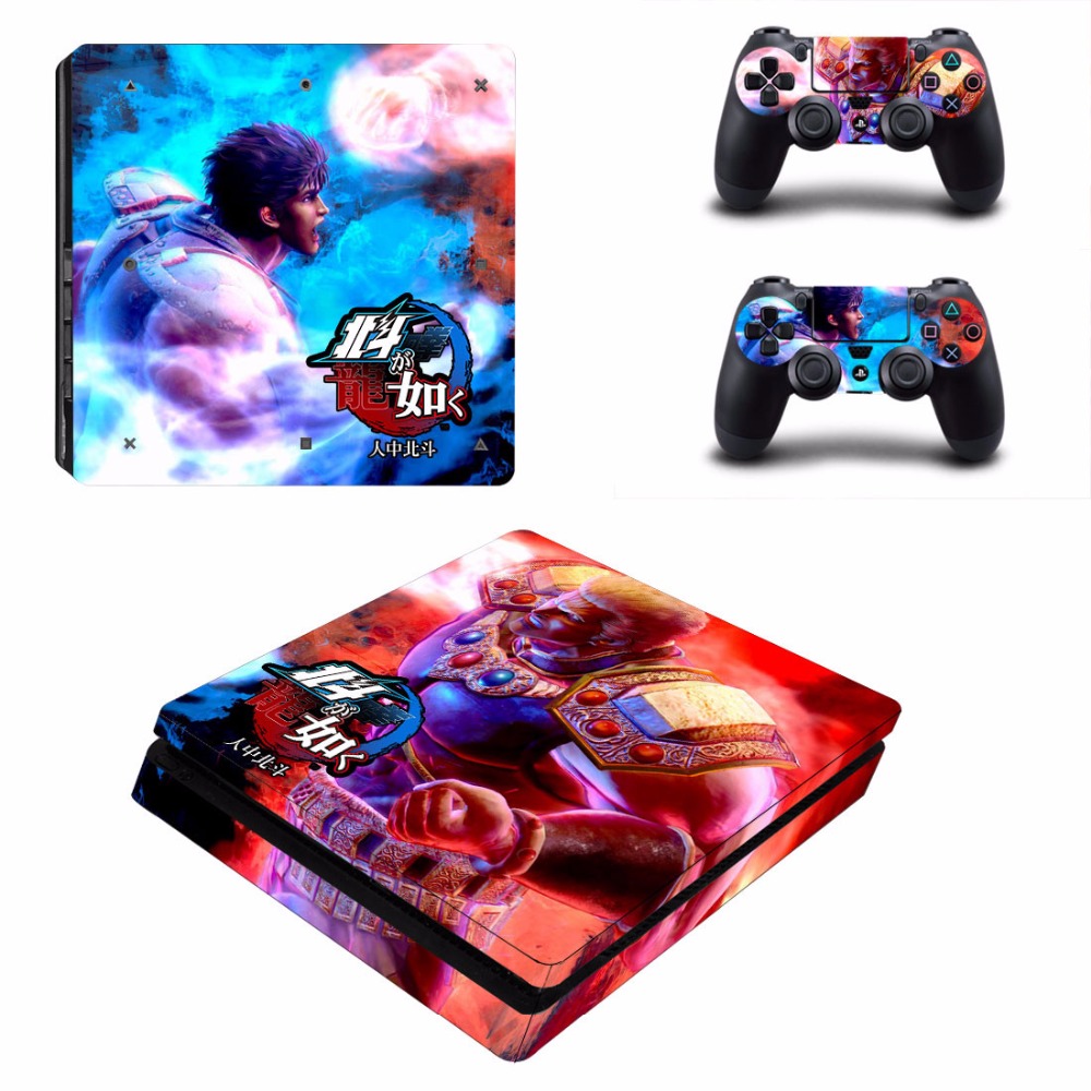 Yakuza Hakuto Ga Gotoku PS4 Slim Skin Sticker Yakuza Hakuto Ga Gotoku PS4 Slim Skin Sticker
