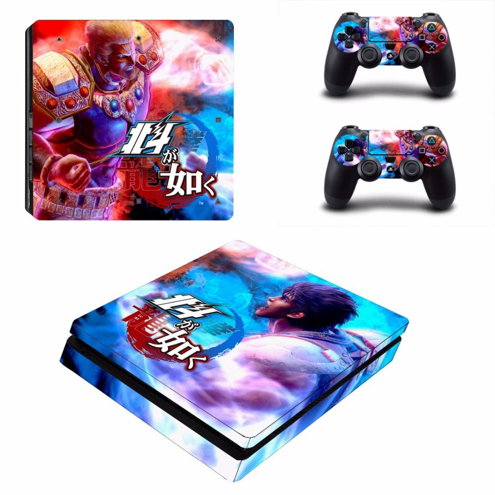 Yakuza Hakuto Ga Gotoku PS4 Slim Skin Sticker Yakuza Hakuto Ga Gotoku PS4 Slim Skin Sticker