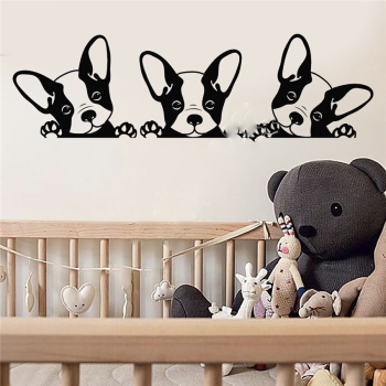 Puppies Kittens Cats Dogs Animal Wall Sticker Mural Decal Kids Room Decor BS19 
