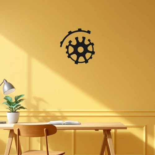 Gear in Motion Wall Decal