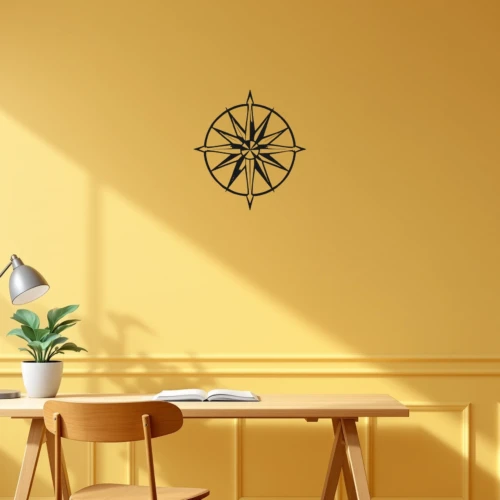 Compass Rose Wall Decal