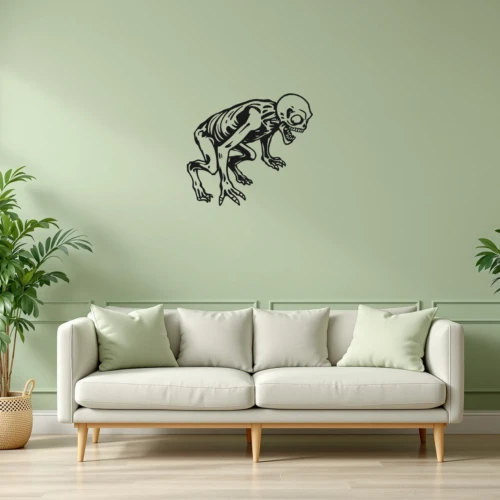 Crawling Zombie Wall Decal