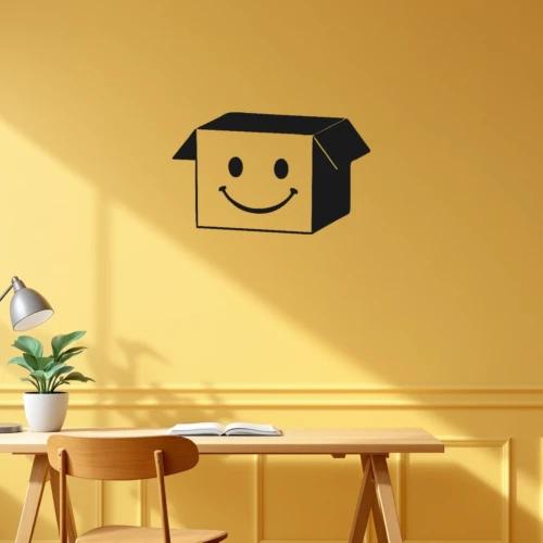 Box Buddy Wall Decal