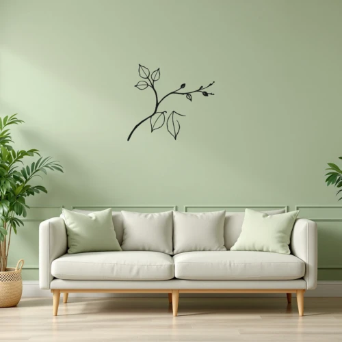 Fall Twig Wall Decal