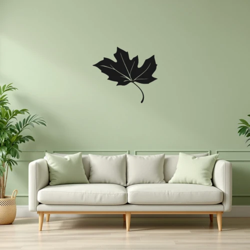 Autumn Leaf Cascade Wall Decal